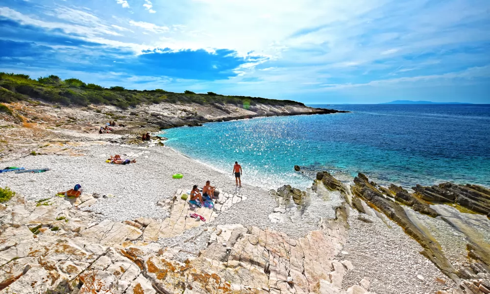 Pogled na otok Proizd